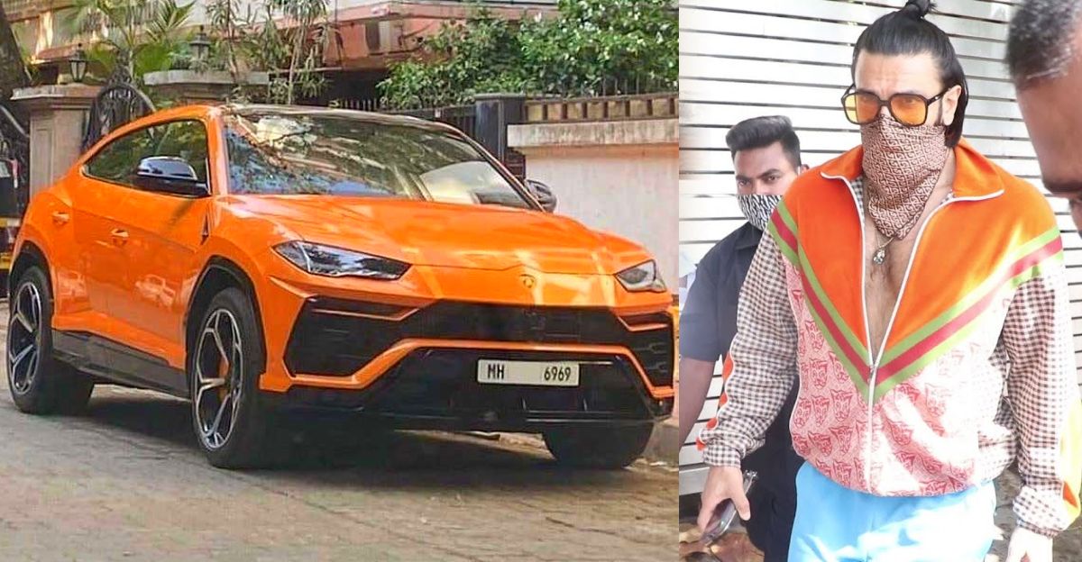 Watch Ranveer Singh take a spin in his brand new Lamborghini Urus SUV