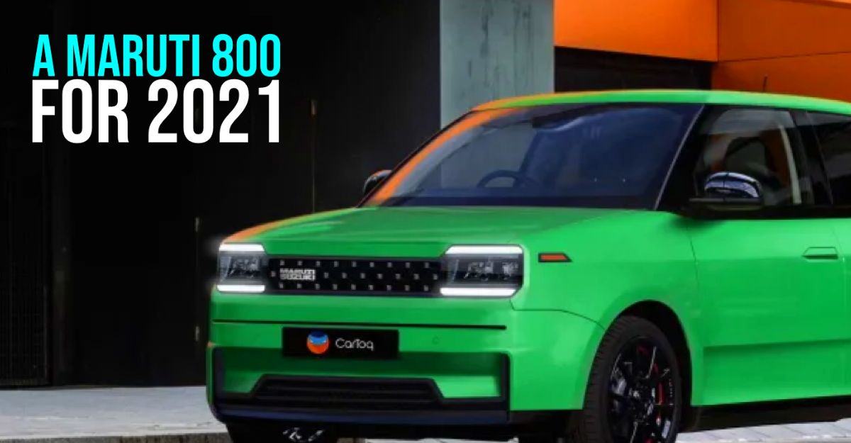 What would Maruti 800 look if it was made today