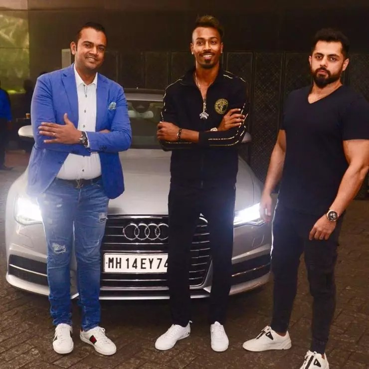 Indian Cricketer Hardik Pandya and his collection of cars