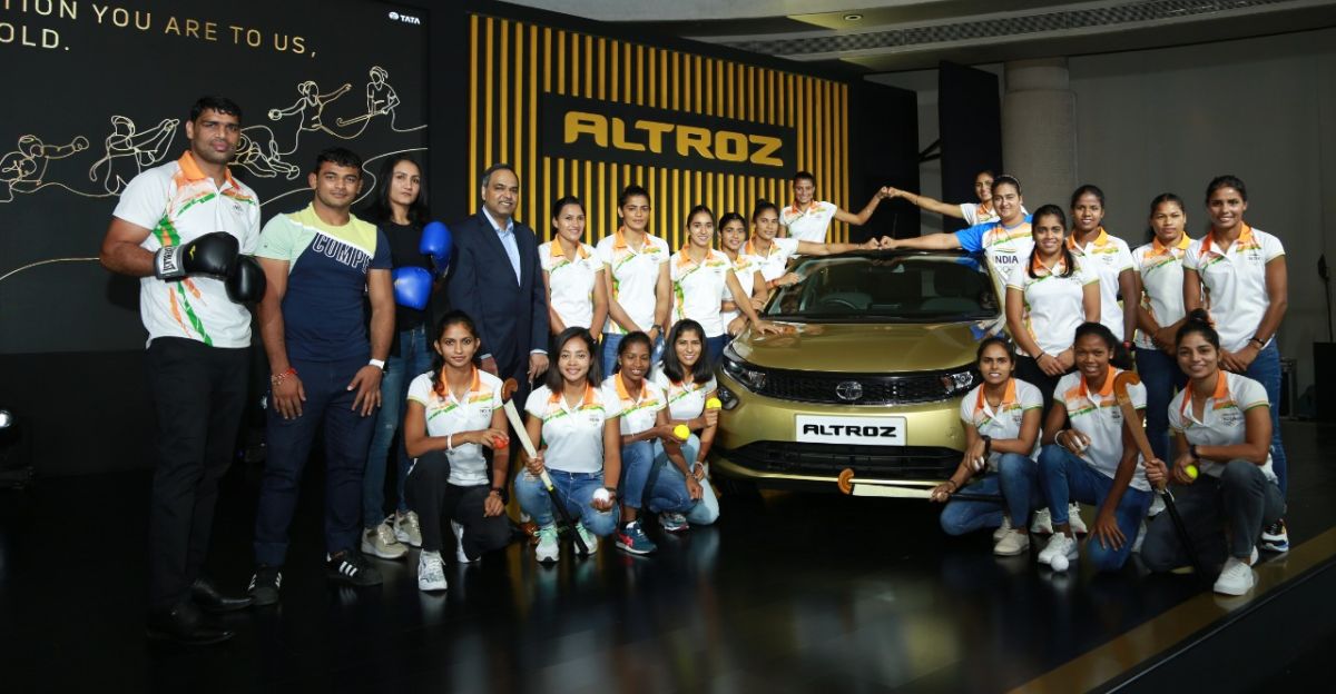 Tata Motors gifts Altroz hatchbacks to Olympians who narrowly