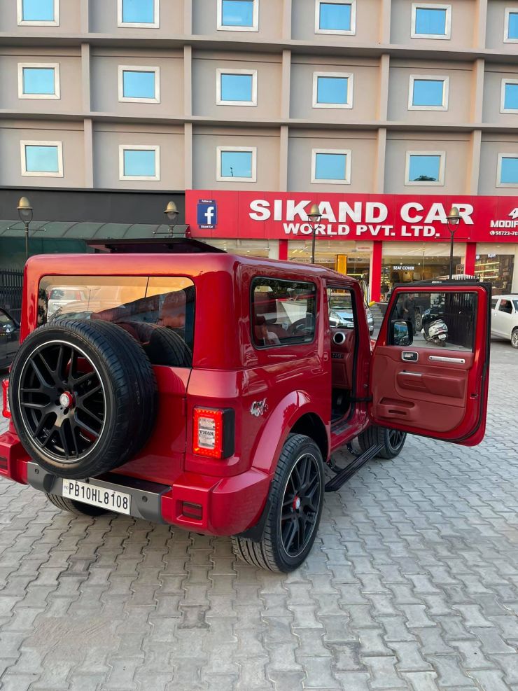 Convertible soft-top 2020 Mahindra Thar modified with a hardtop [Video]