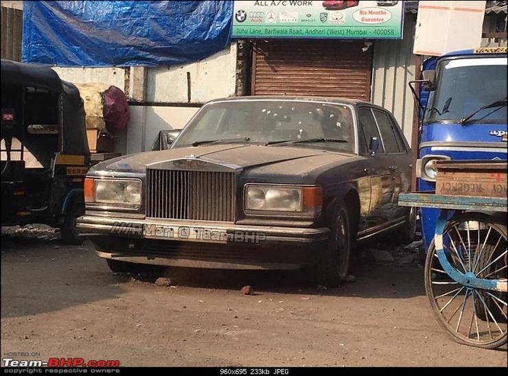 5 abandoned Rolls Royce luxury sedans in India