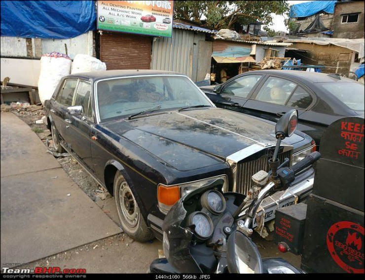 5 abandoned Rolls Royce luxury sedans in India