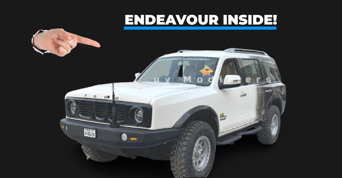 Ford Endeavour transformed into Ford Bronco