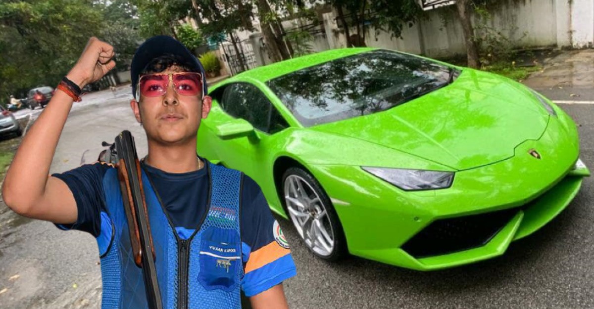 Ace shooter and medal winner Vivaan Kapoor brings home a Lamborghini  Huracan supercar