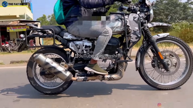 2022 Yezdi Roadking 350 Adventure Tourer spied Will Rival Royal