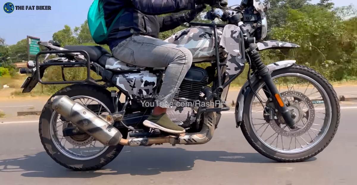 22 Yezdi Roadking 350 Adventure Tourer Spied Will Rival Royal Enfield Himalayan