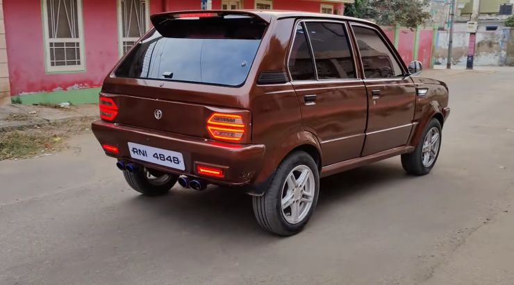 Modified Maruti 800 looks gorgeous [Video]