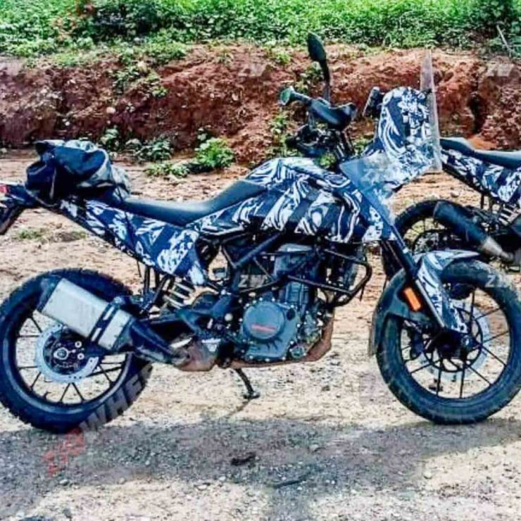 KTM 390 Adventure's Rally variant spied ahead of launch