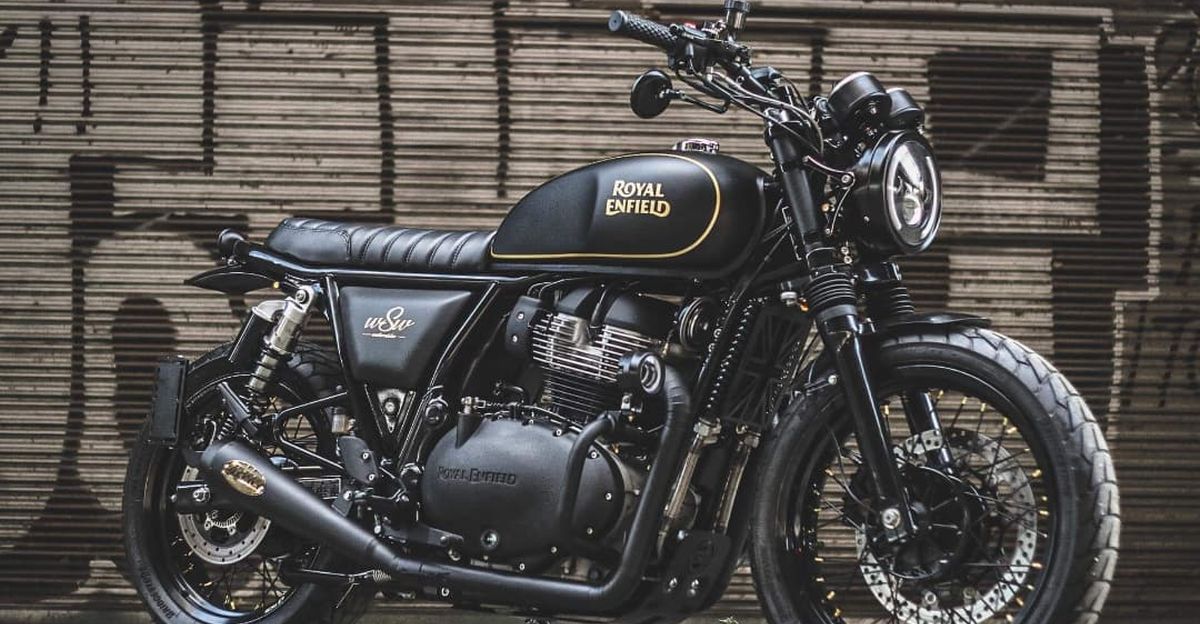 Royal Enfield Interceptor 650 Modified Looks Sporty