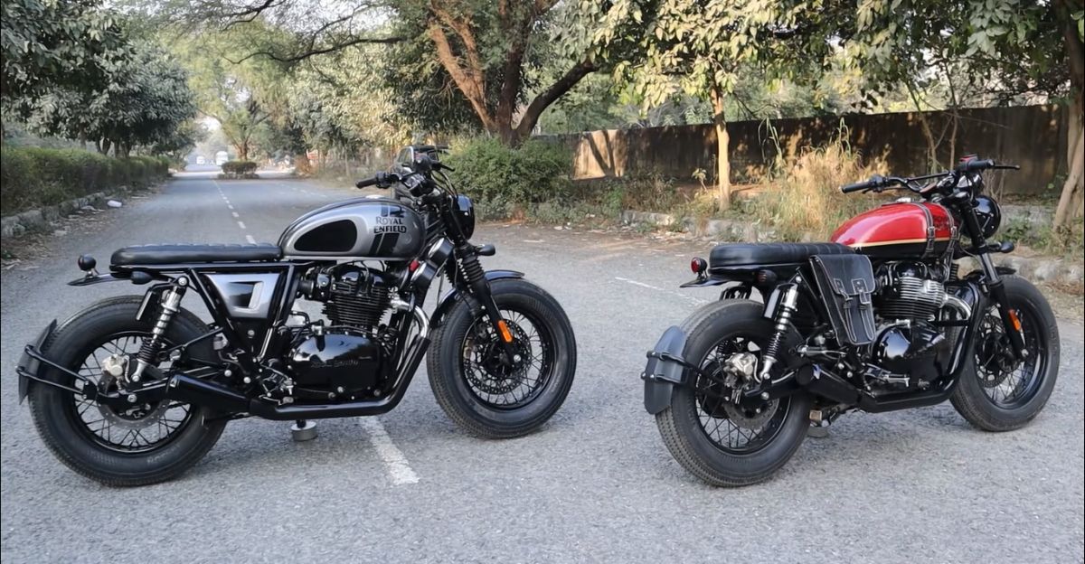 Royal enfield deals interceptor 650 modified