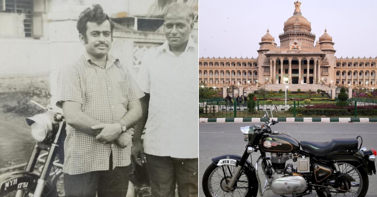 Incredible story of Royal Enfield Bullet stolen found after 25 years