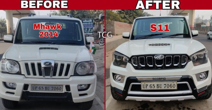 2014 model Mahindra Scorpio beautifully converted into 2021 model