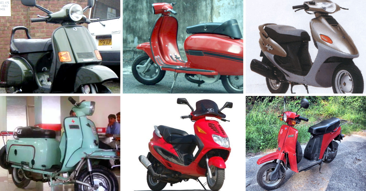 20 forgotten scooters India: Kinetic Honda to Lambretta