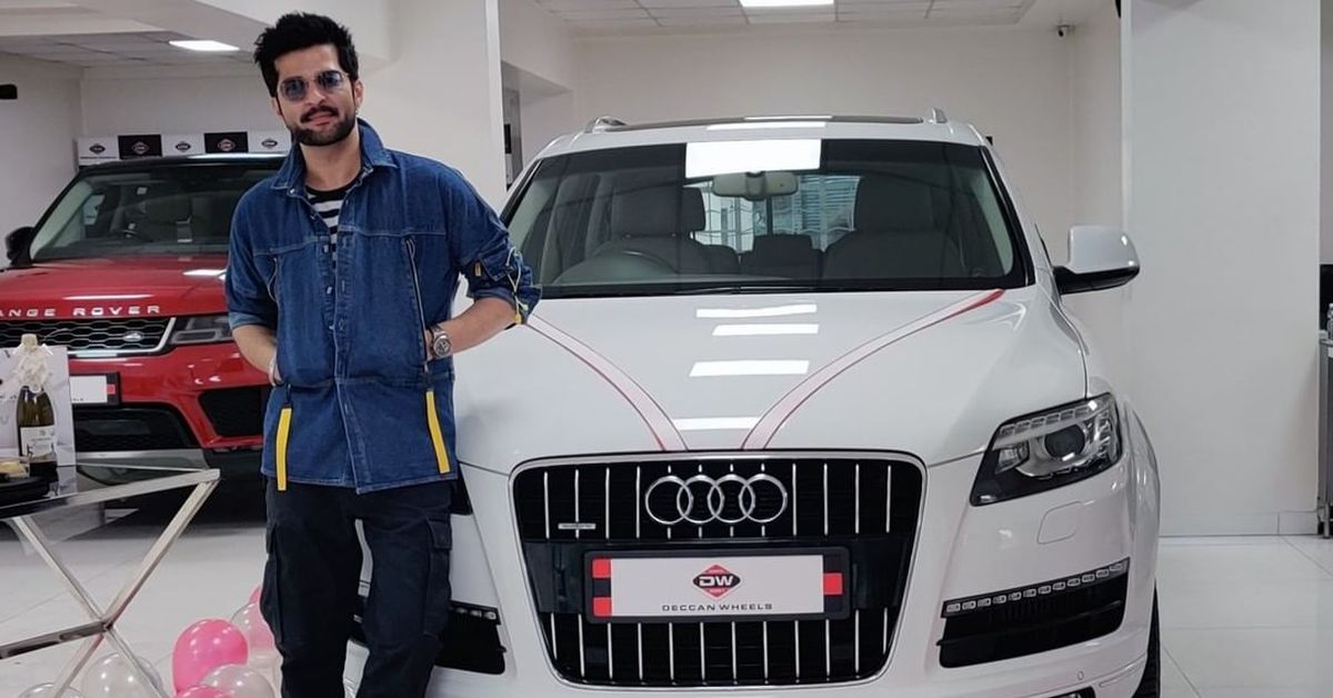 Indian Actor Raqesh Bapat Buys A Used Audi Q7 Suv