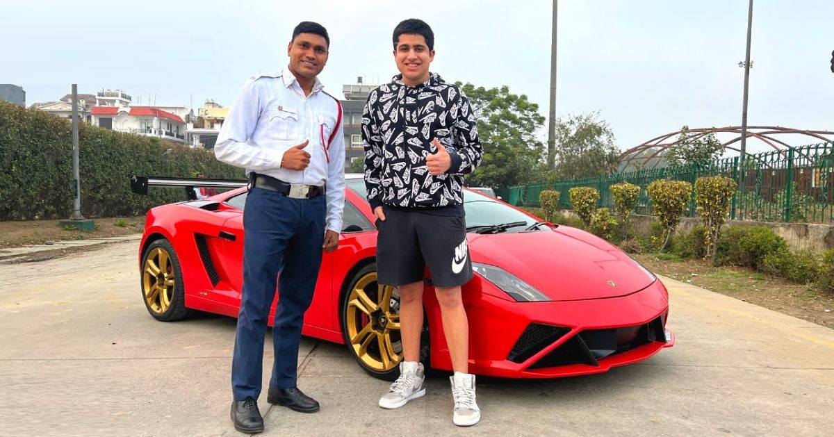 YouTuber takes cop for a spin in his Lamborghini Gallardo supercar [Video]