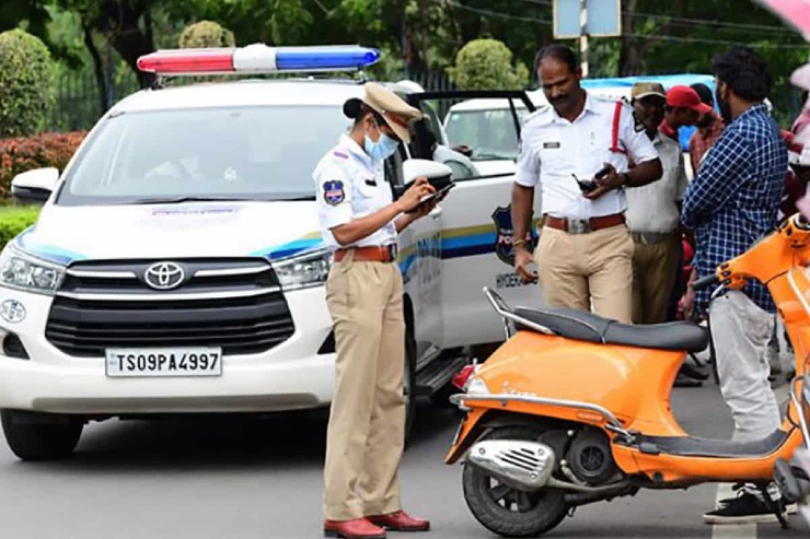 Up to 75% discount on pending traffic challans in Hyderabad