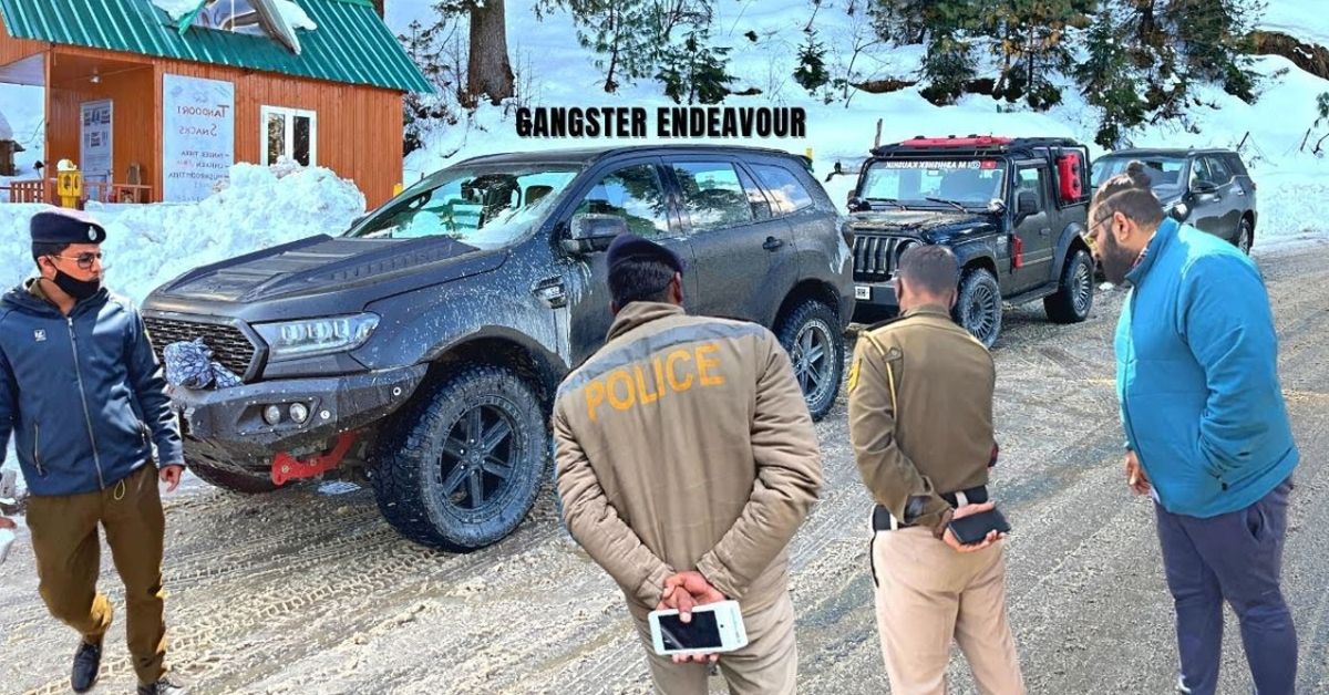 How Cops reacted to a closely modified Ford Endeavour