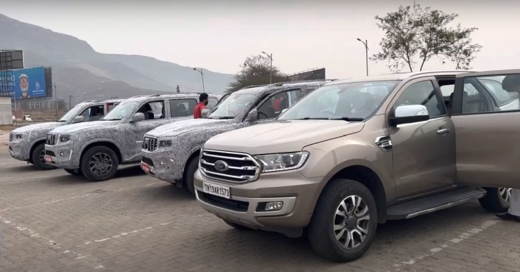 2022 Mahindra Scorpio spotted alongside Ford Endeavour [Video]