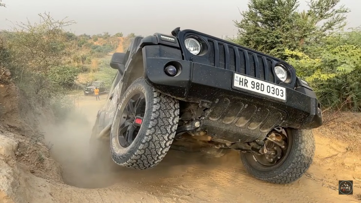 New Mahindra Thar shows off its off-road capability [Video]