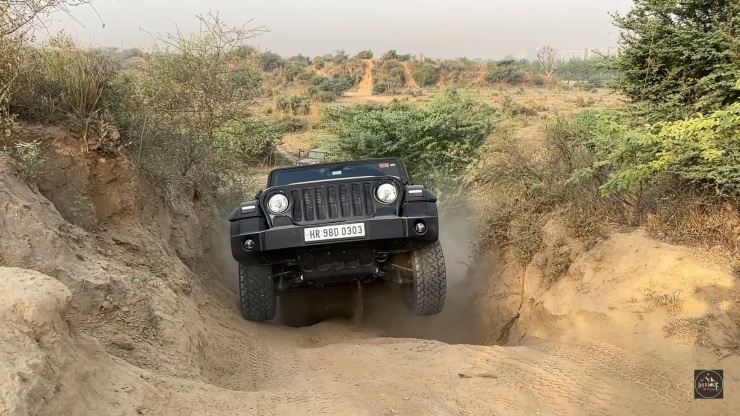 New Mahindra Thar shows off its off-road capability [Video]