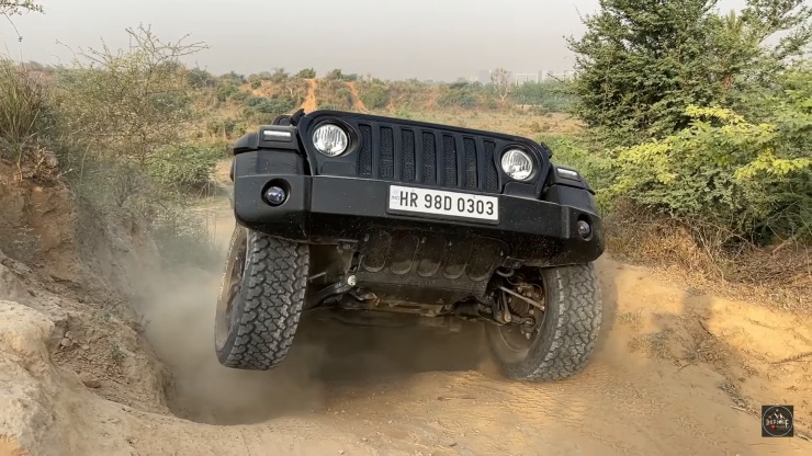 New Mahindra Thar shows off its off-road capability [Video]