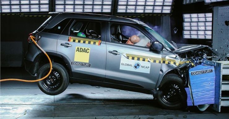 Toyota Urban Cruiser scores 4 Star safety rating at Global NCAP crash test