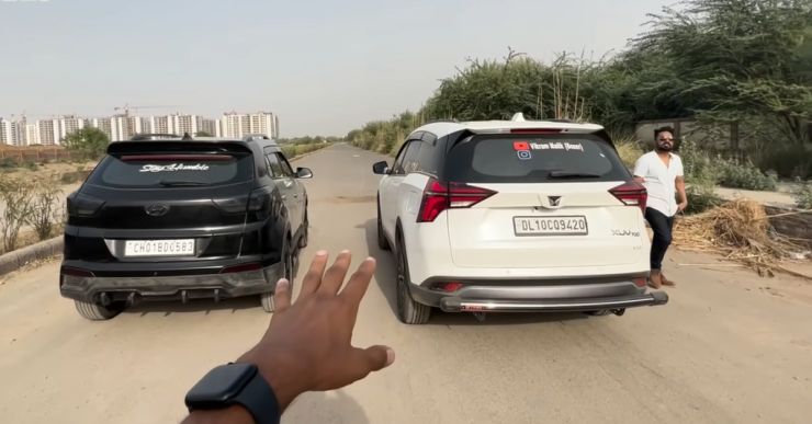 Mahindra XUV700 petrol vs Hyundai Creta 1.6 diesel in a drag race [Video]