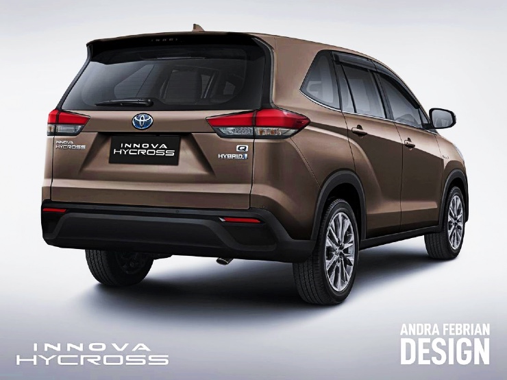 Allnew 2023 Toyota Innova Crysta digital rendering reveals all the details