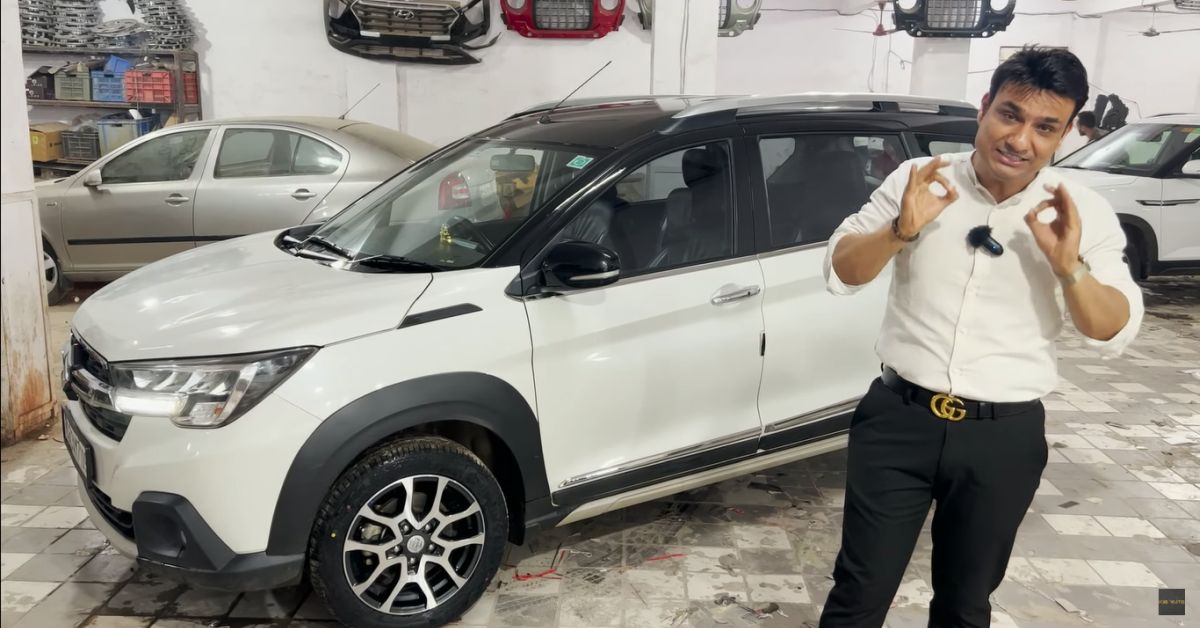 Type 1 Maruti XL6 modified to look like 2022 version