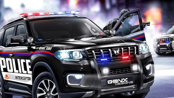 2022 Mahindra Scorpio N: What it’ll look like as a police car