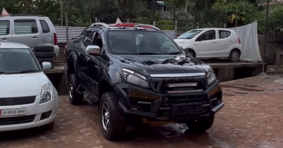 Convert Isuzu D-Max V-Cross to a Moving Home For Rs 2.05 Lakhs