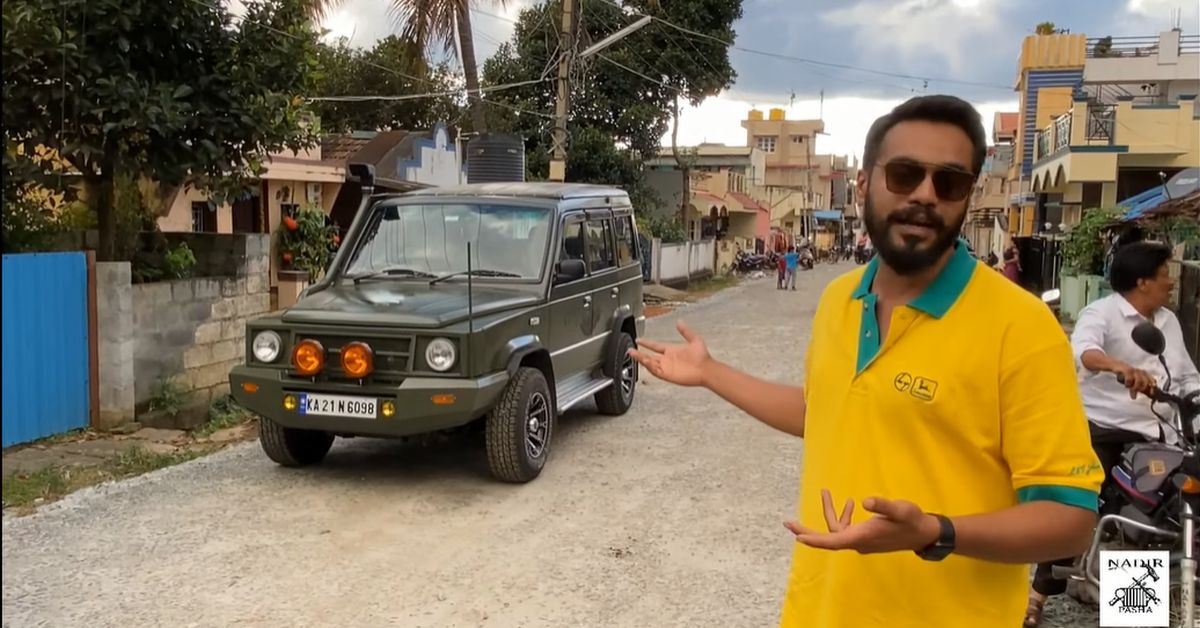 Tata Sumo fully modified right into a camper seems to be good