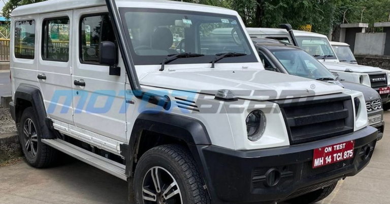 Force Motors' Gurkha 5-door off road SUV spied in India