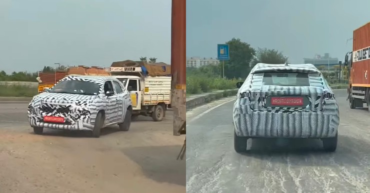 Maruti Suzuki Baleno Cross spotted testing before official launch