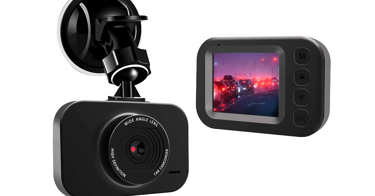 Pyle HD 1080p 4.3 Dual Camera Dash Cam Vehicle Recording System Rearview  Mirror