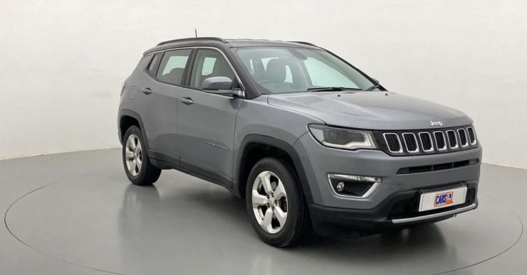 9 used Jeep Compass petrol AT SUVs for sale