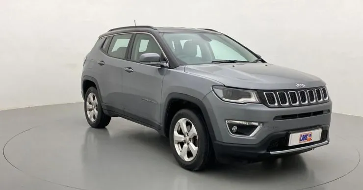 9 used Jeep Compass petrol AT SUVs for sale