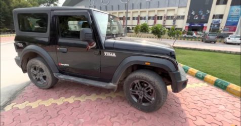 Mahindra Thar installs an aftermarket CNG kit in