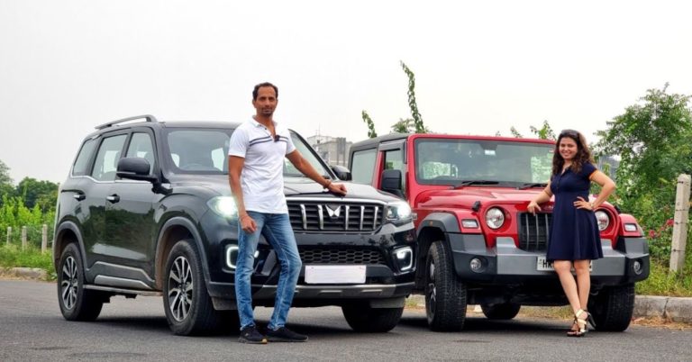 Mahindra Thar 4x4 Vs Scorpio N 4x4 In A Drag Race Video