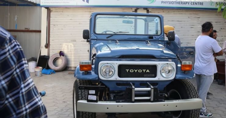 Rare 1982 Toyota Land Cruiser BJ40 SUV neatly restored on video