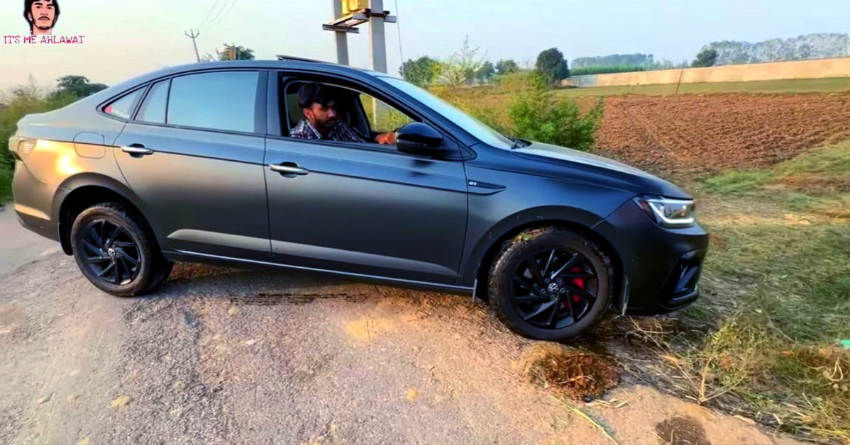 Off Roading With Volkswagen Virtus Gt Sedan On Video