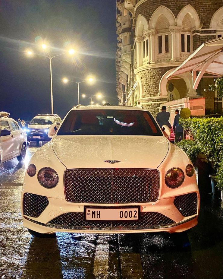 New pics of Ambani’s multi-crore Bentley Bentayga with 0002 number plate
