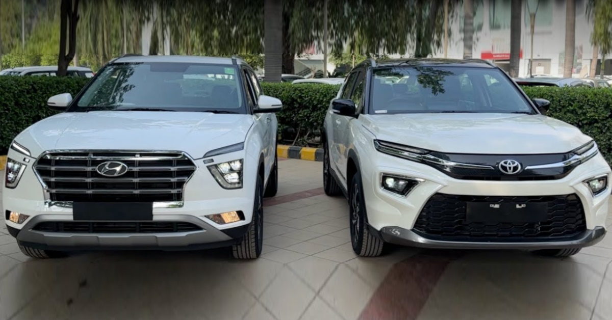 Hyundai Creta Vs Toyota Urban Cruiser Hyryder Compact Suvs Compared On Video