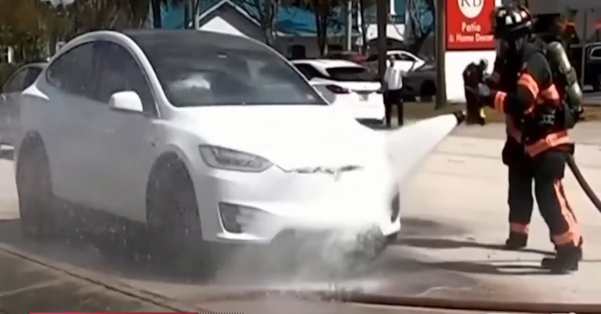 Flooded EVs catching fire after the owners try to restart