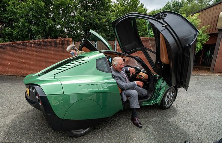 英国王が水素自動車でスピン – Riversimple Rasa