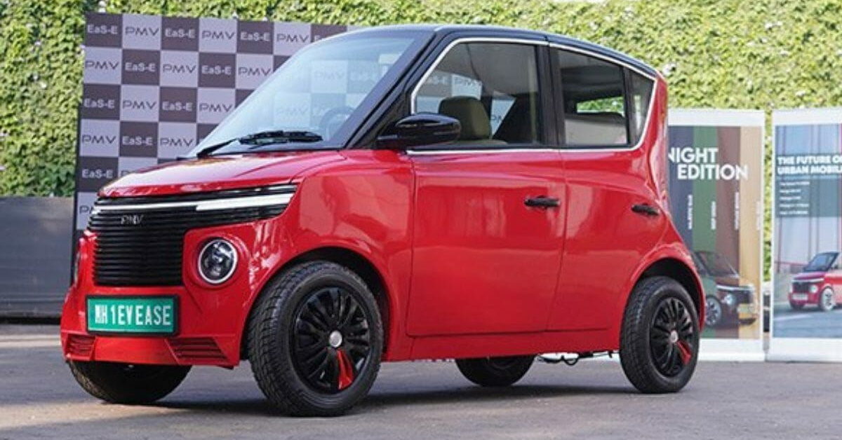 PMV Eas-E electric micro car launched at Rs. 4.79 lakh: India's most ...