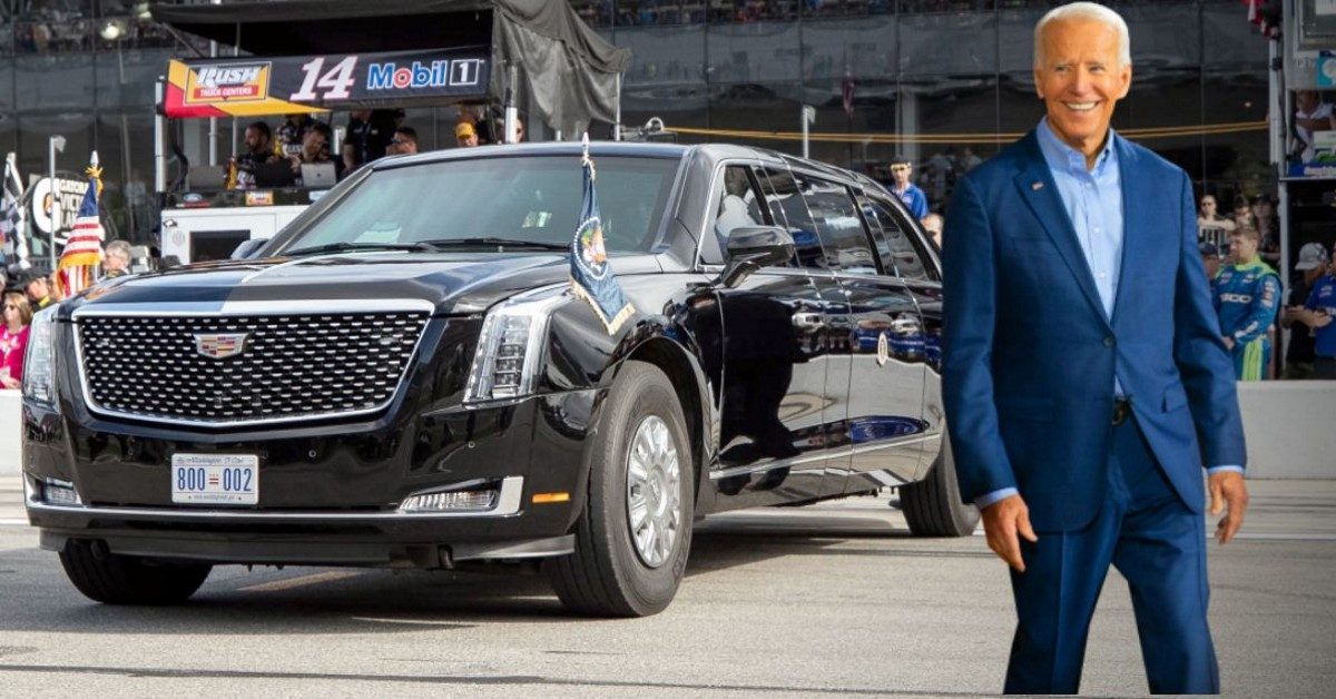 While protecting PM Modi's car, there are four people around. What