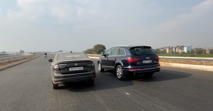 Volkswagen Virtus GT vs Audi Q2: Who would win a drag