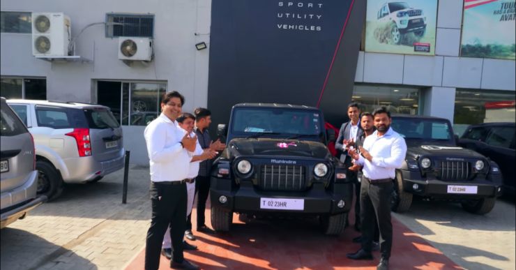 Mahindra Thar 4×2 SUV: インドで最初の納車を開始 [Video]